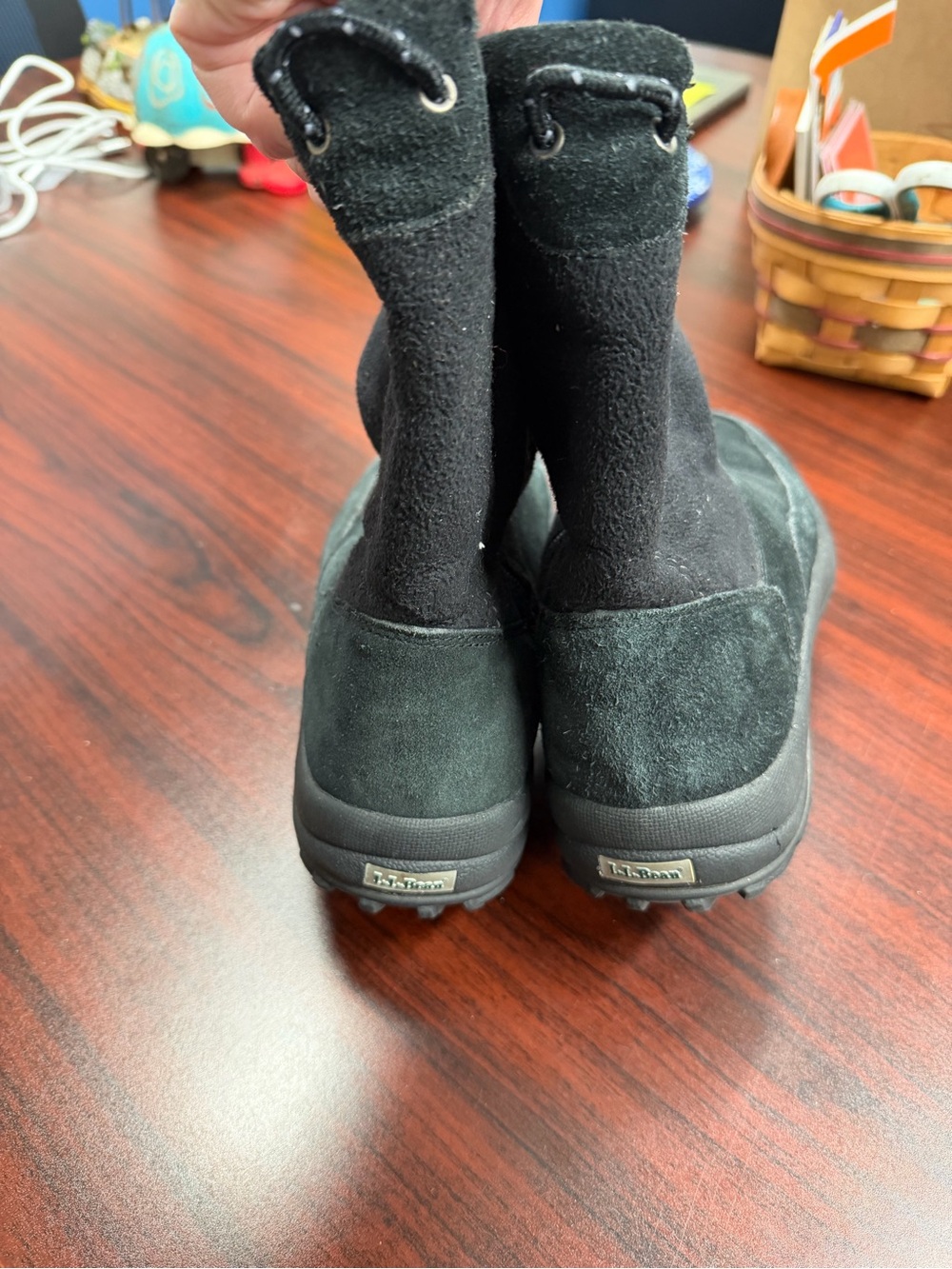 L.L. Bean womens Black Winter Boots